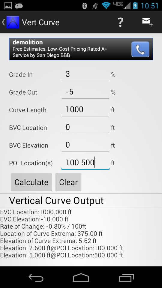 Vert Curve Android App